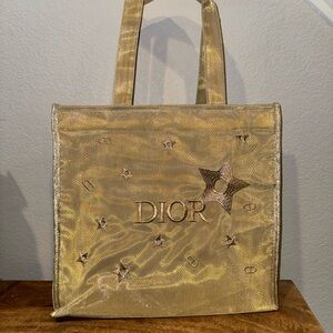 Christian Dior mesh tote